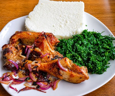 ugali kuku dry managu