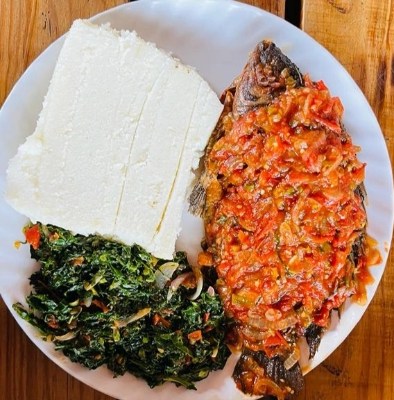 ugali fish managu